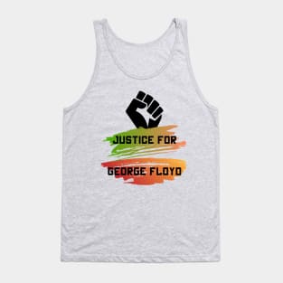 justice for george floyd Tank Top